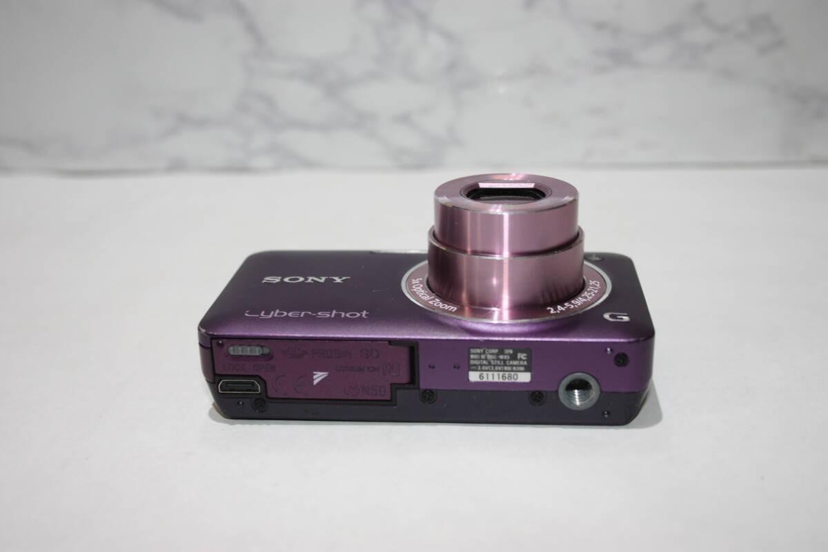 N.MINT SONY Cyber Shot DSC-WX5 Purple Digital Camera 5x Zoom 12.2MP Japanese