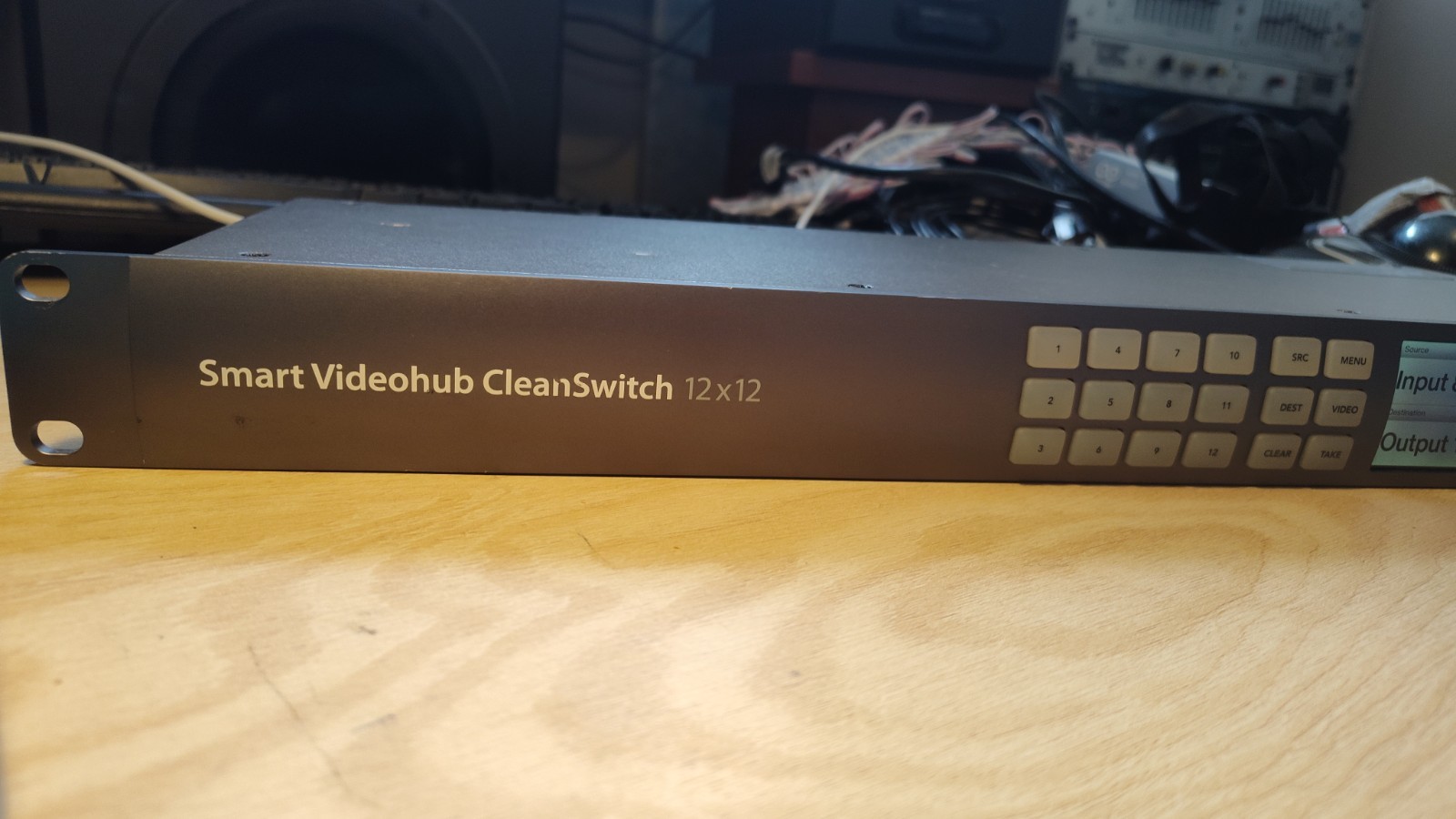 Blackmagic Design Smart Videohub CleanSwitch 12×12 With Brand New Power Supply