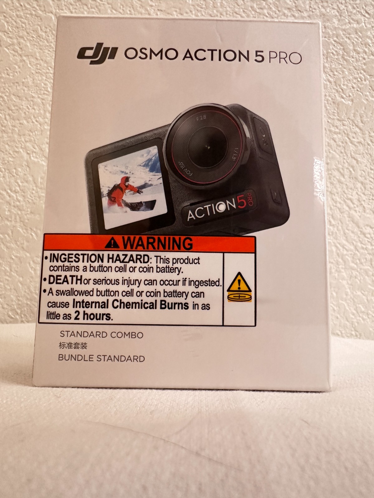 DJI Osmo Action 5 Pro Standard Combo 4K/120fps Action Camera AC004 NEW SEALED