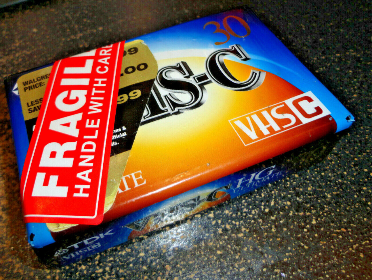 TDK HG 30 Ultimate VHS-c Video Cassette Tape – ONE Tape