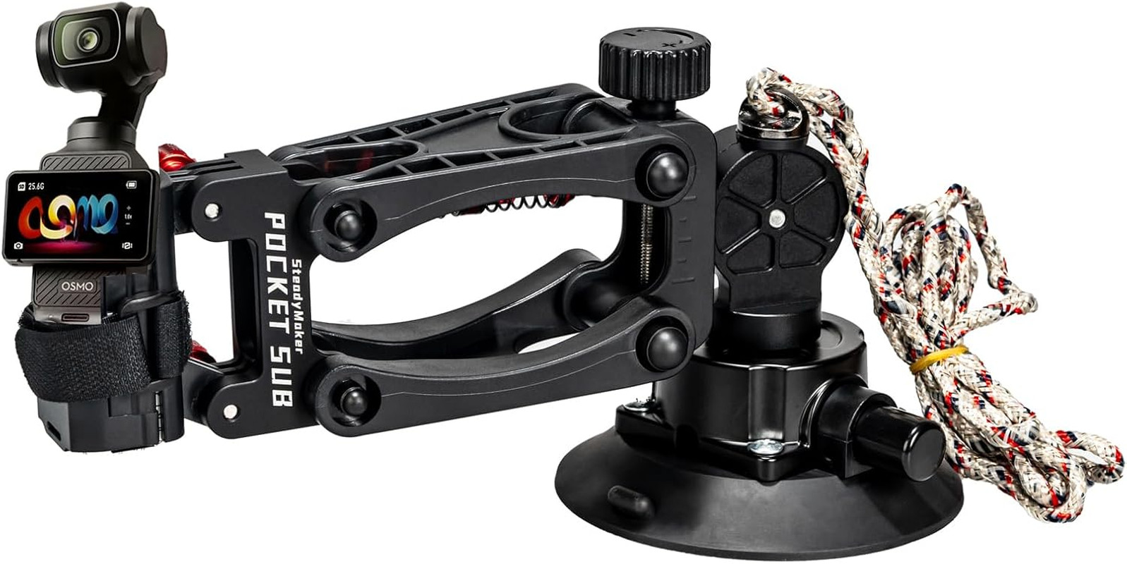 Suction Cup Mount for DJI Osmo Pocket 3, Car Windshield Window Car Camera Mount,