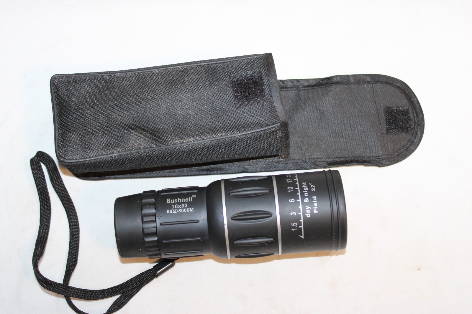 Bushnell 16×52 66m/8000m Day & Night 22 Degree Field Monocular Spotting Scope