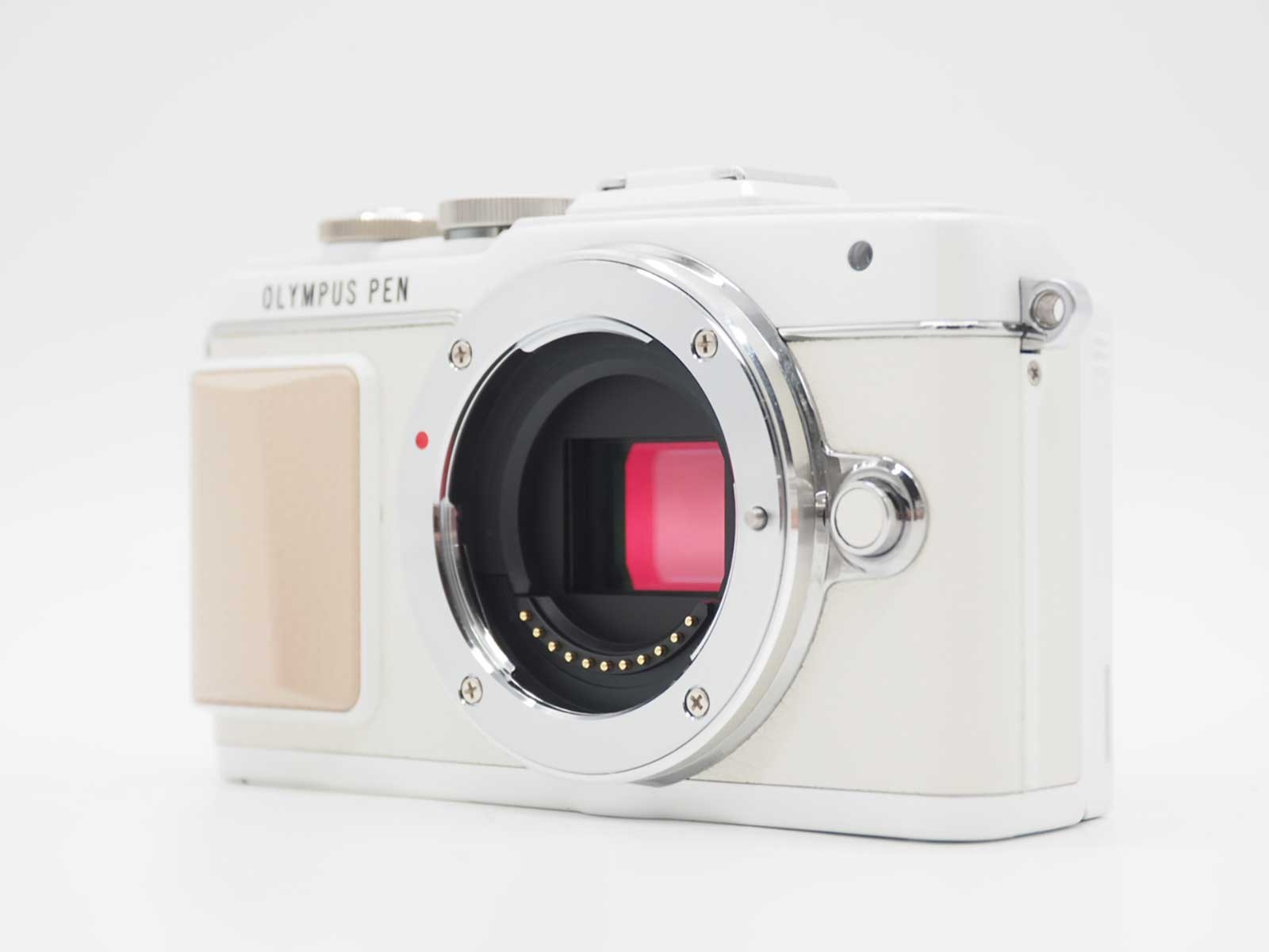 Olympus E-PL7 White EZ 14-42 40-150 Lens 977 Shots w/ Box [Near Mint] #Z6190A