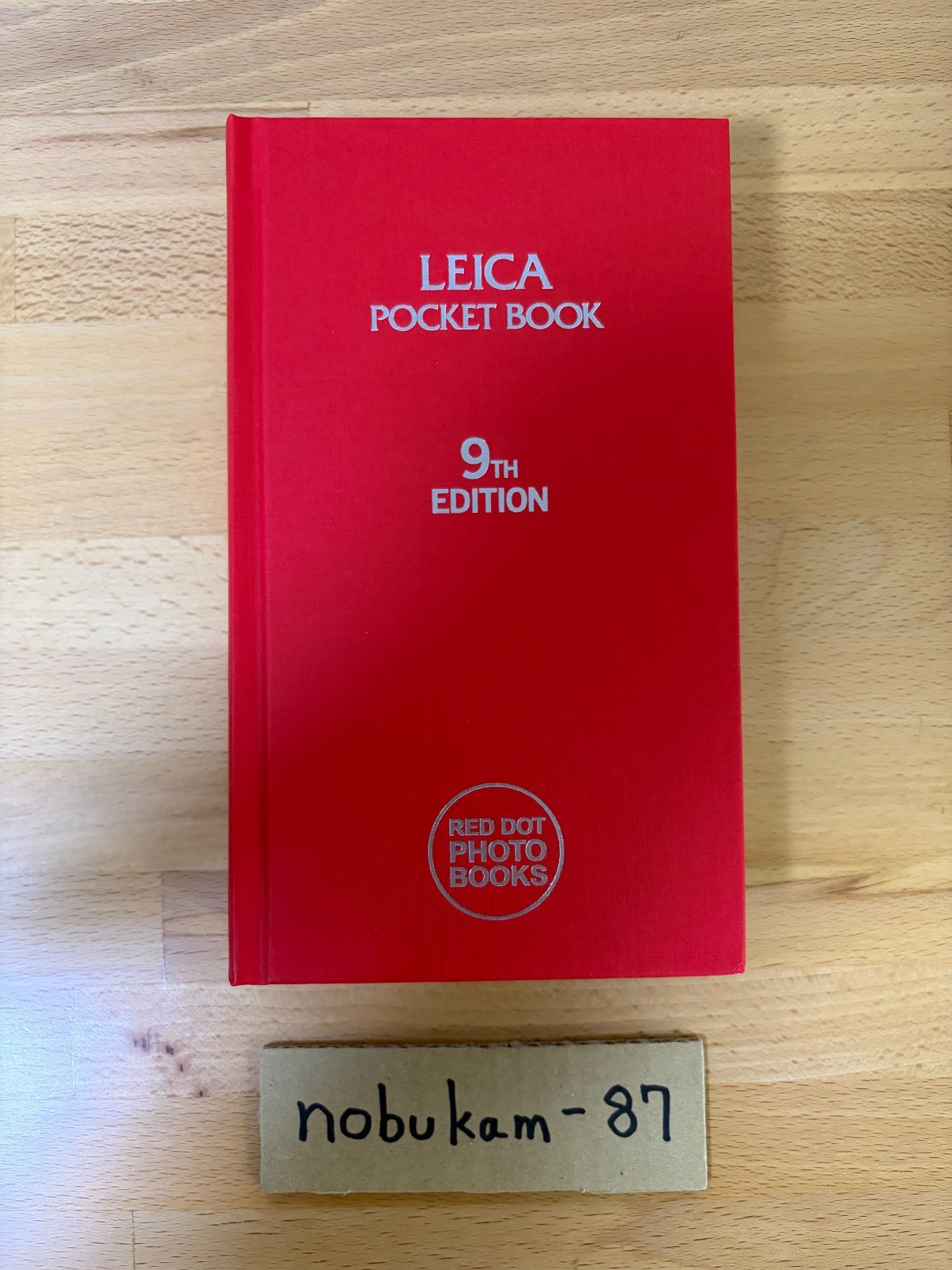 Leica Pocket Book 9th Edition 2023 NEW English Reference Guide Camera History