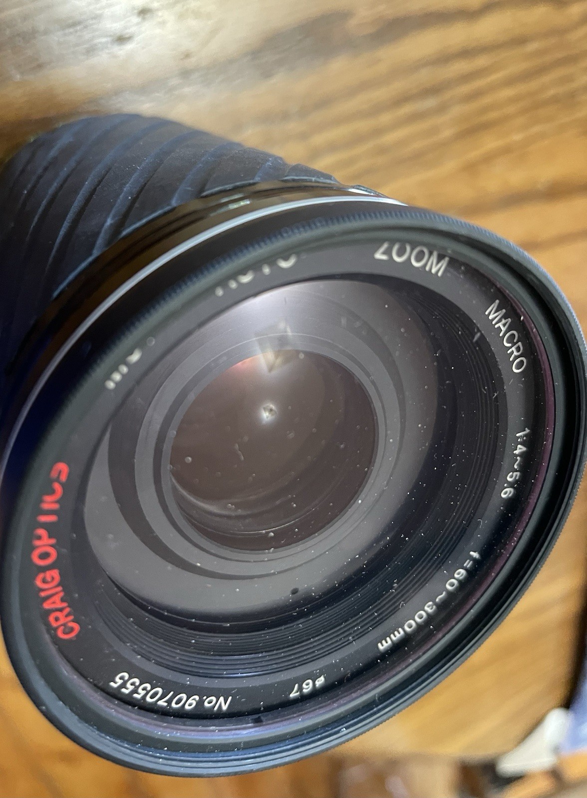 Craig Optics 60-300mm f/1.4-5.6 Lens For Minolta. Mint. Skylight Filter And Caps