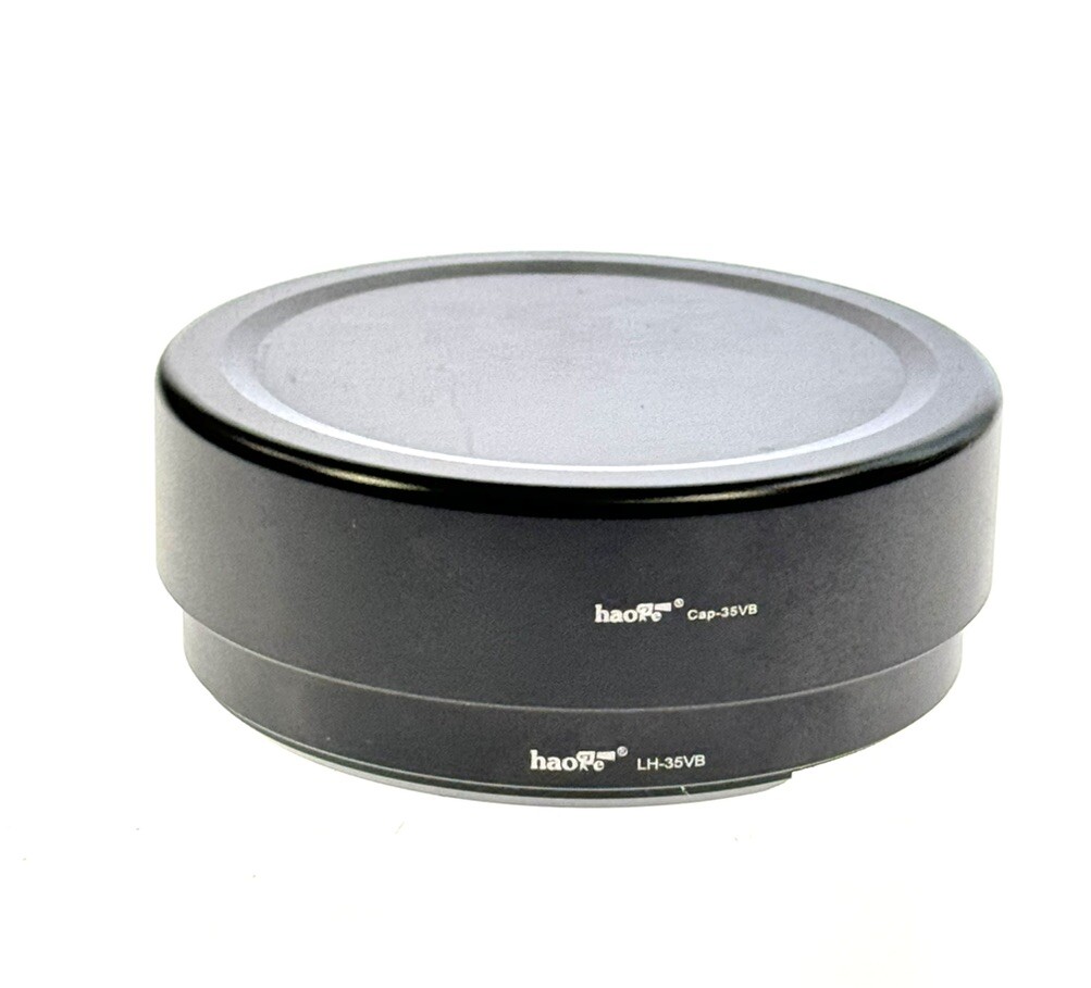 Haoge LH-35VB Square Lens Hood Shade for Fujifilm XF 23mm f/2 35mm f/2 R WR