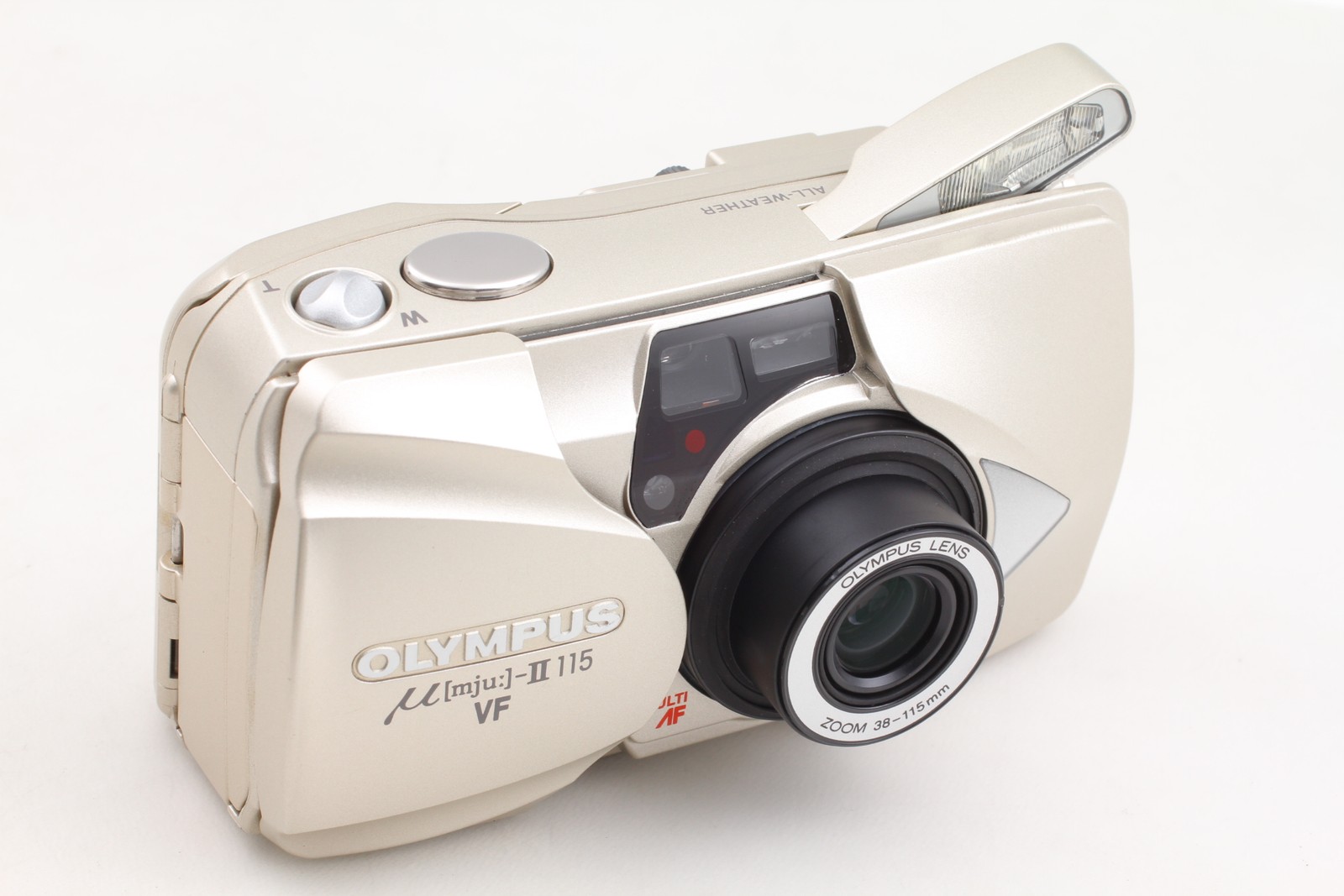 LCD Works MINT Olympus Mju II 115 VF Stylus Point & Shoot 35mm Film From JAPAN