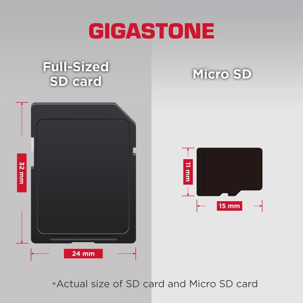 16GB SD Card Class 10 UHS 1 High Speed 80MB s Waterproof for DSLR and FHD Video