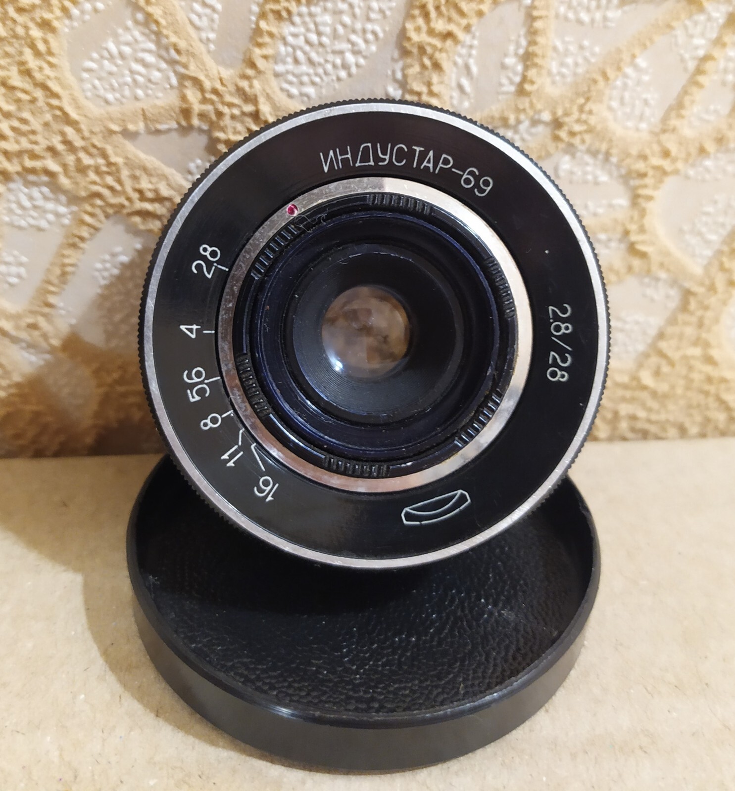 Industar 69 2.8/28mm M39 ussr lens Wide Angle Pancake Soviet Lens