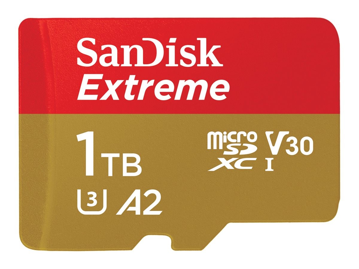 SanDisk Extreme 1 TB Class 3/UHS-I (U3) V30 microSDXC (sdsqxav1t00an6ma)
