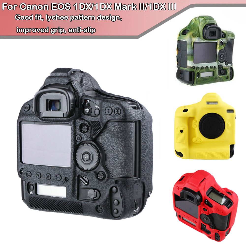 Camera Skin Case Soft Silicone Bag Cover For Canon EOS 1DX/1DX Mark II/1DX III