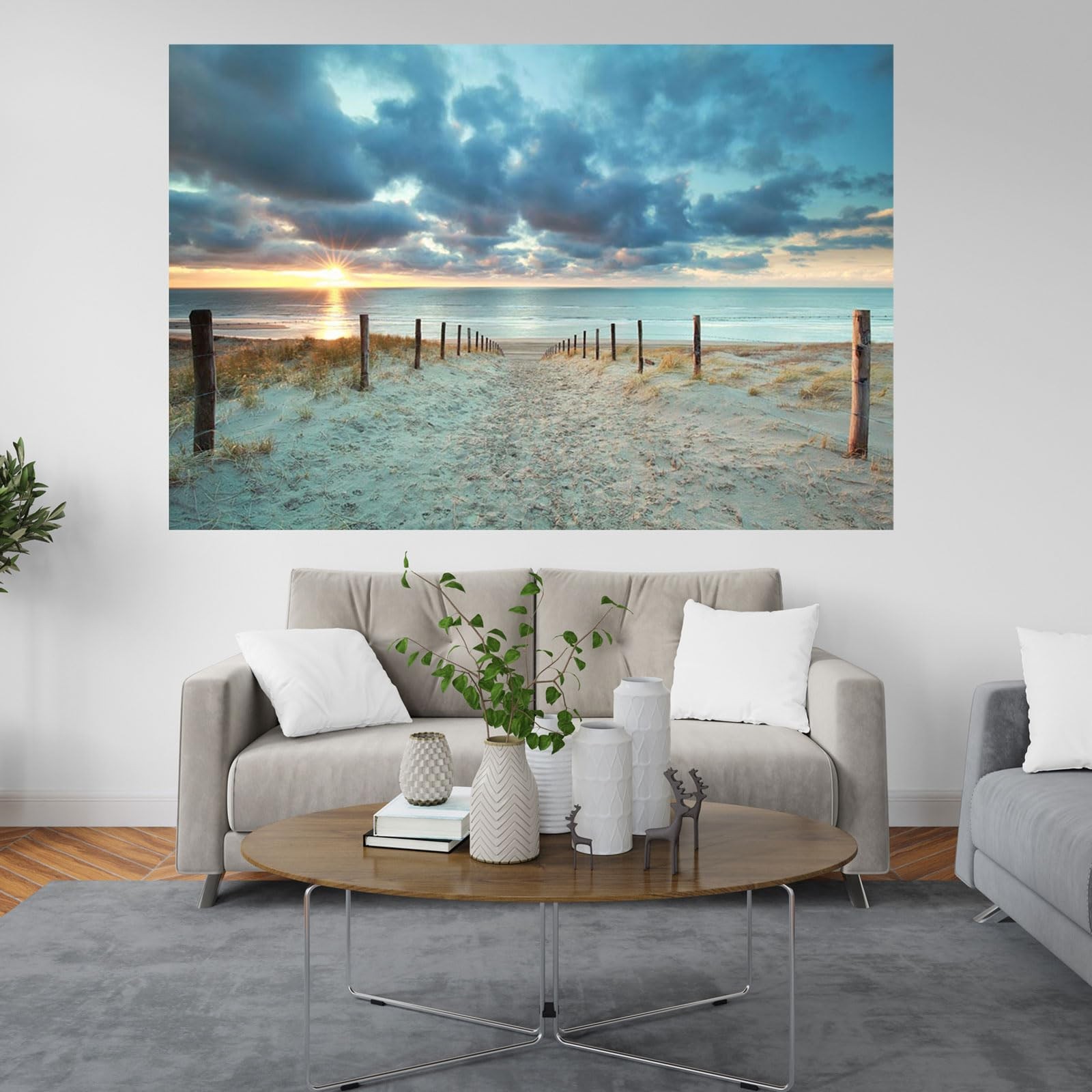 Summer Beach Backdrop, Hawaii Sun Blue Sky Ocean Photo Backdrop, Wedding Part…
