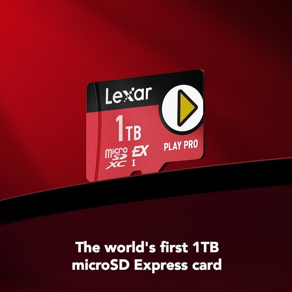 Lexar PLAY PRO 1TB microSD Express Card Nintendo Switch 2 microSDXC Memory