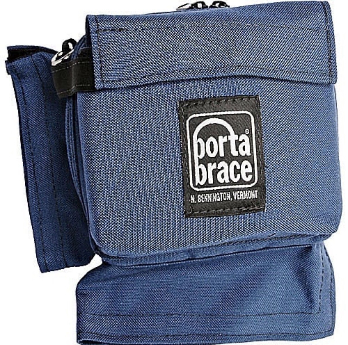 PortaBrace WK-D900 Recorder Case/Pouch Nylon Blue/Black w Strap