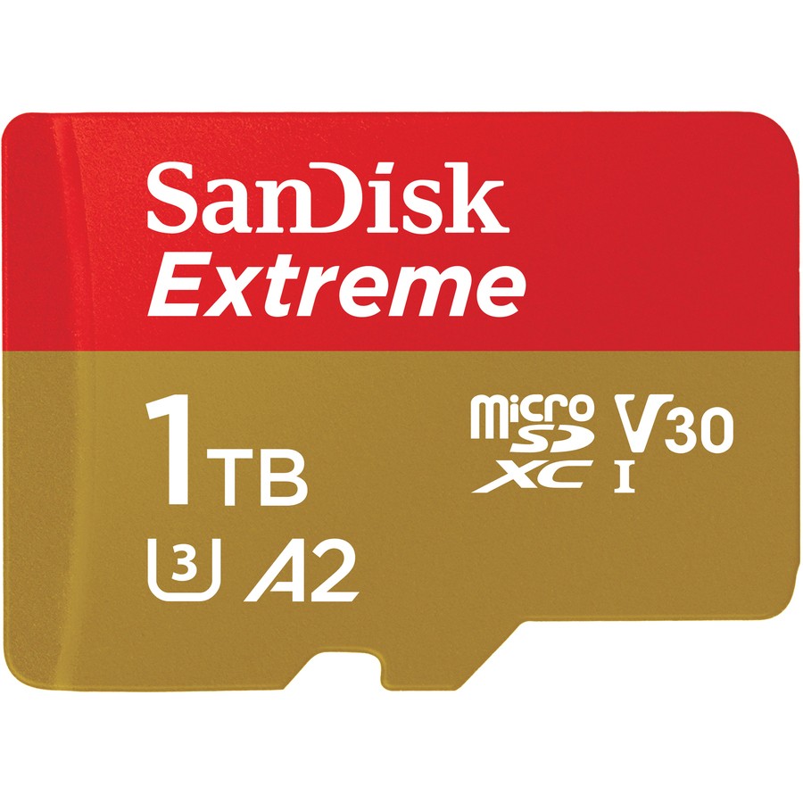 SanDisk Extreme 1 TB UHS-I microSD (sdsqxa11t00an6ma)