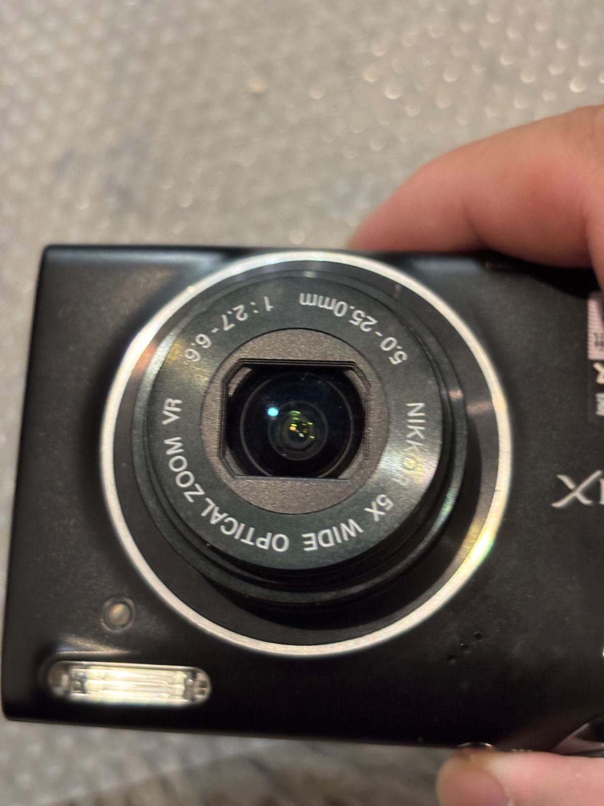 Nikon COOLPIX S5100 Black Digital Camera 12.2 MP 5x Zoom 1/2.3-inch CCD NIKKOR