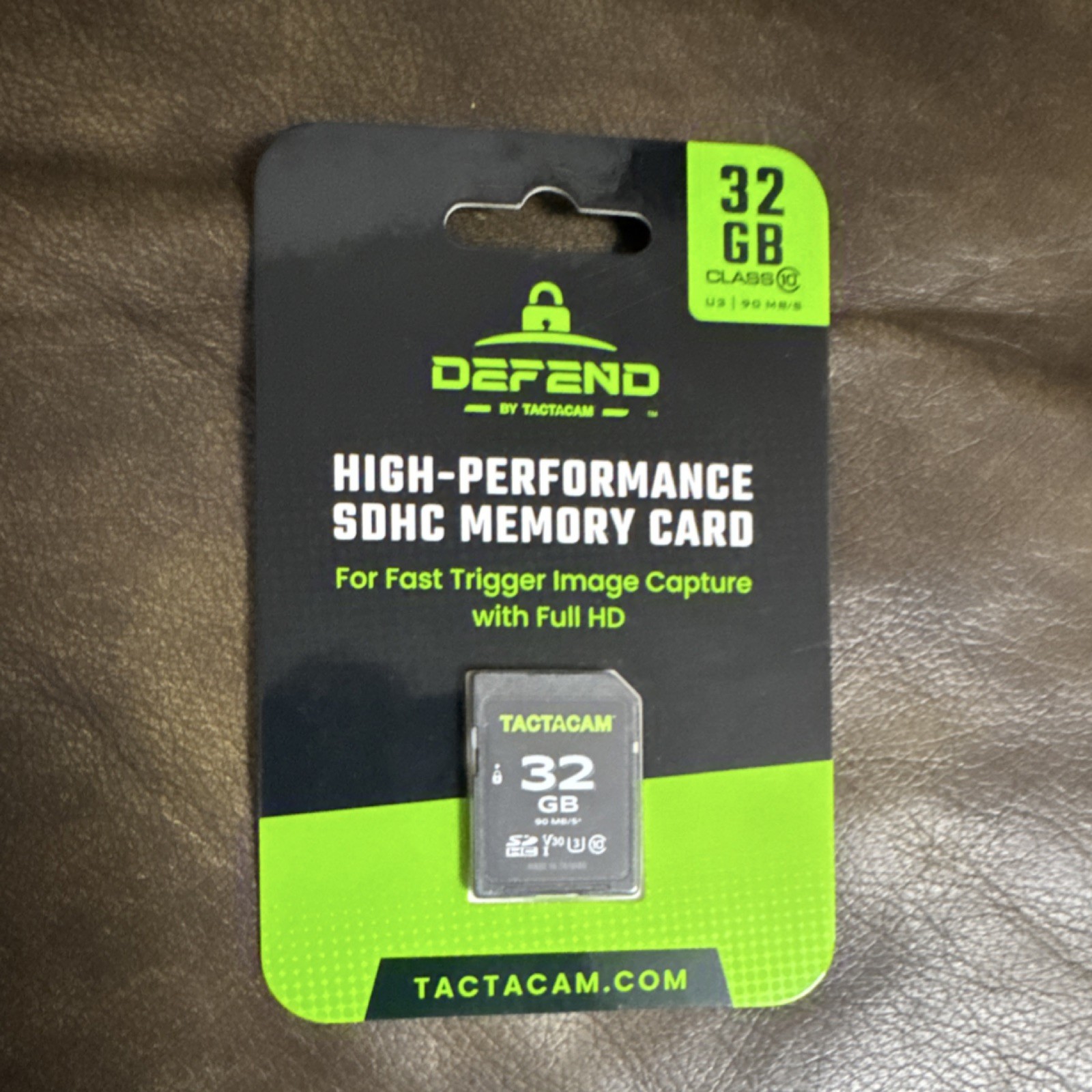 Tactacam Defend 32GB SDHC Memory Card Class 10 High Speed Waterproof