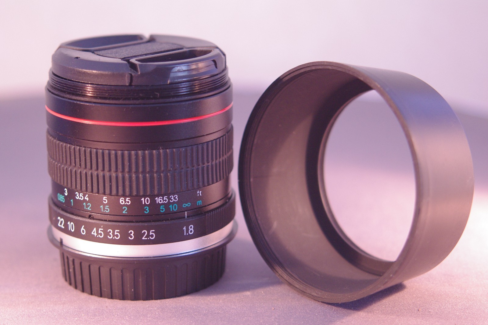 Lightdow 85mm f/1.8 , MF, Tele/Portrait Lens, for Canon EF/EOS Rebel, Near Mint!