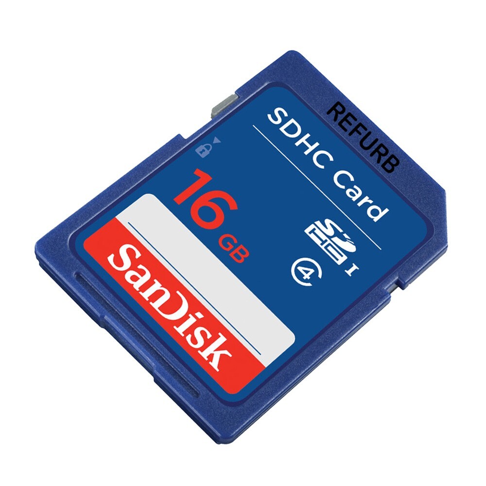LOT 100 Genuine SanDisk 16GB Class 4 SD SDHC Flash Memory Card SDSDB-016G