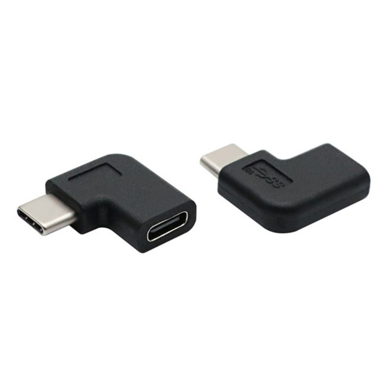 USB3.1 for M/F Right Angle 90 Degree USB Charging Type-C Male to Female Adapter