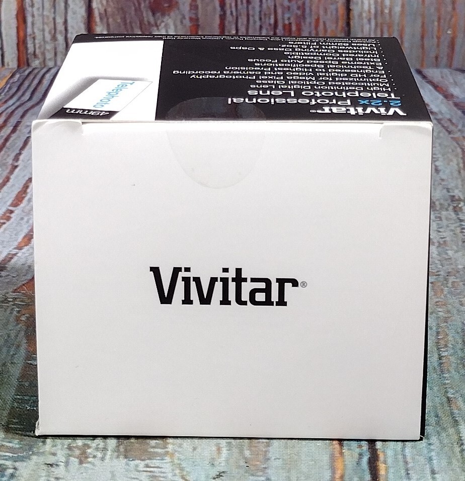 Vivitar 49MM 2.2x Professional Telephoto Lens – Brand New