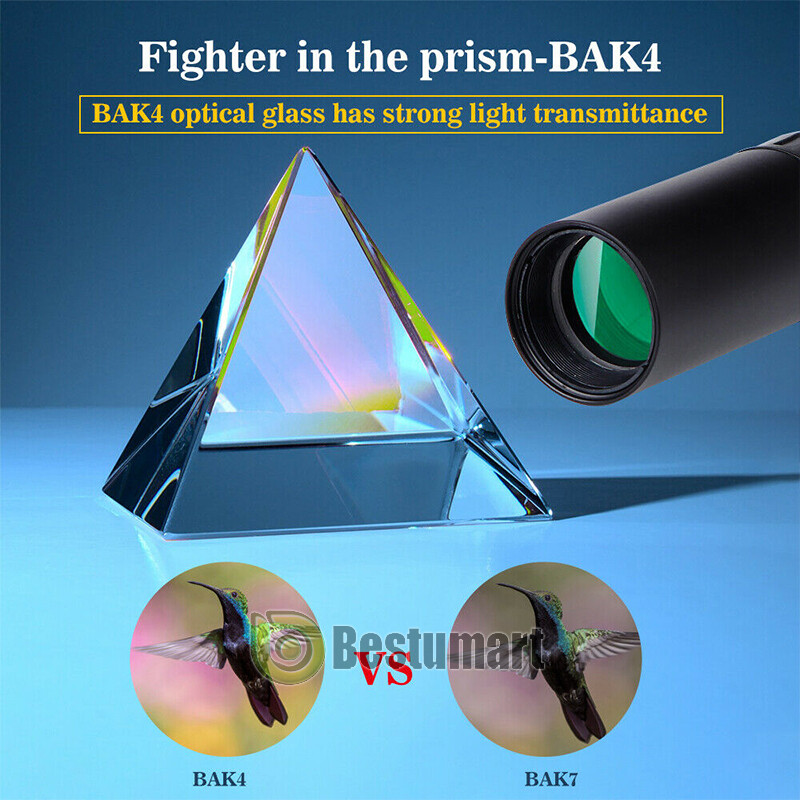 4k 10-300X40mm Zoom Optical HD Lens Monocular Telescope Telephoto for Cell Phone