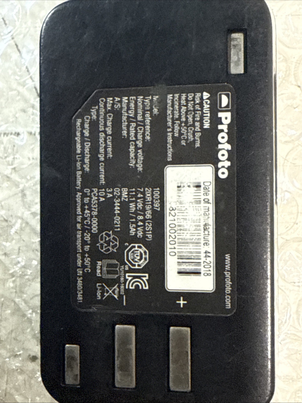 Profoto 100397 Battery