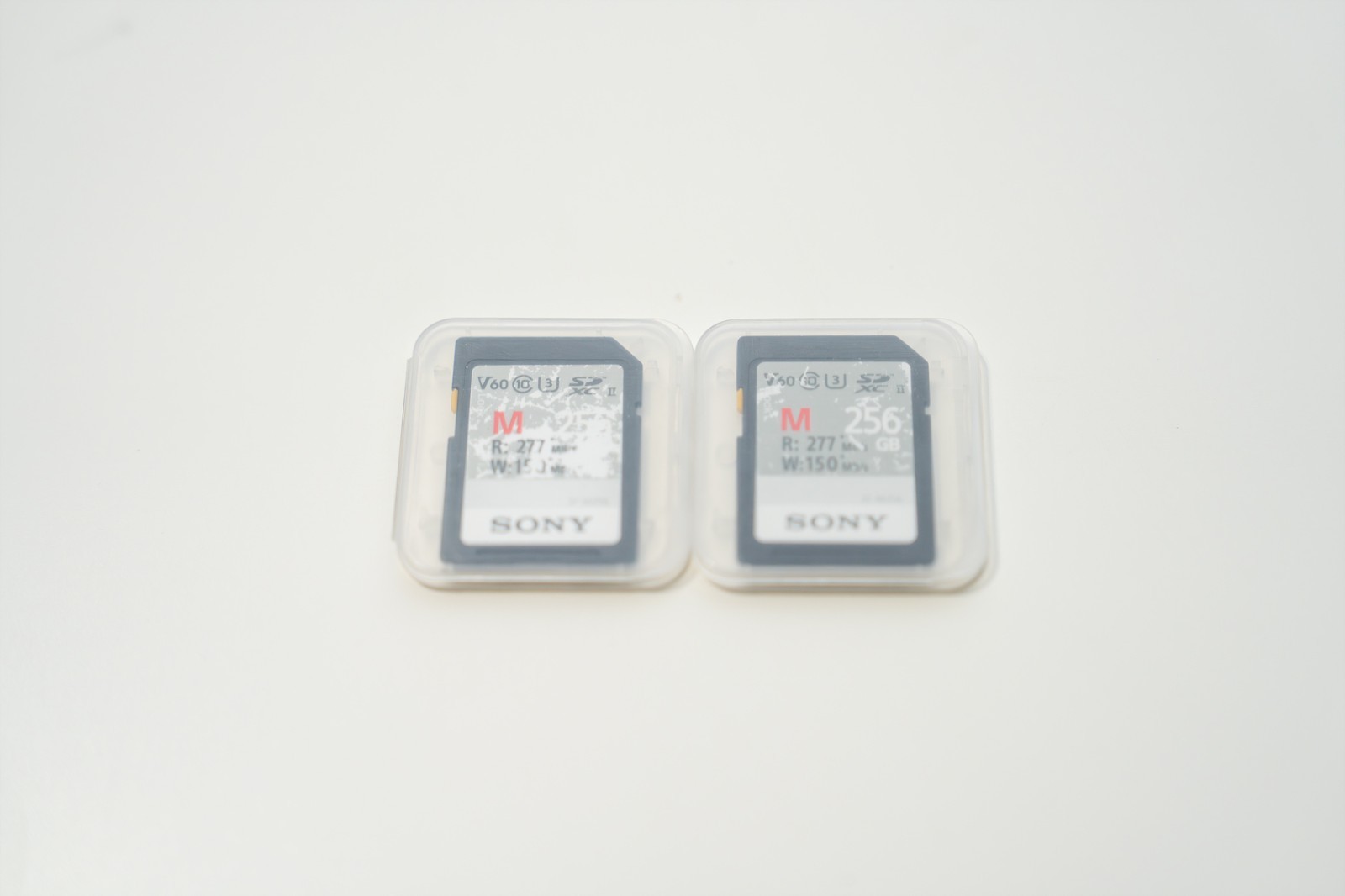 Sony 256GB V60 UHS-II M Series Memory Card Read 277 MBs Write 150 MBs – 2EA
