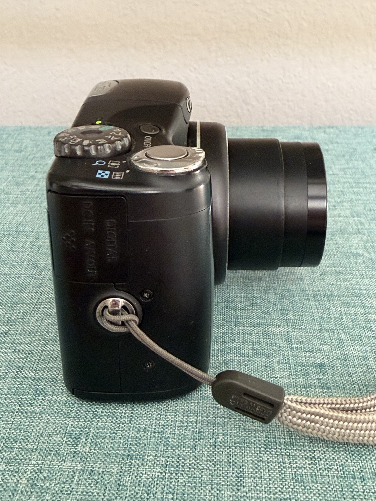 Canon PowerShot SX100 IS 8MP Digital Camera 10x Zoom Black – Tested Works W/ Bag