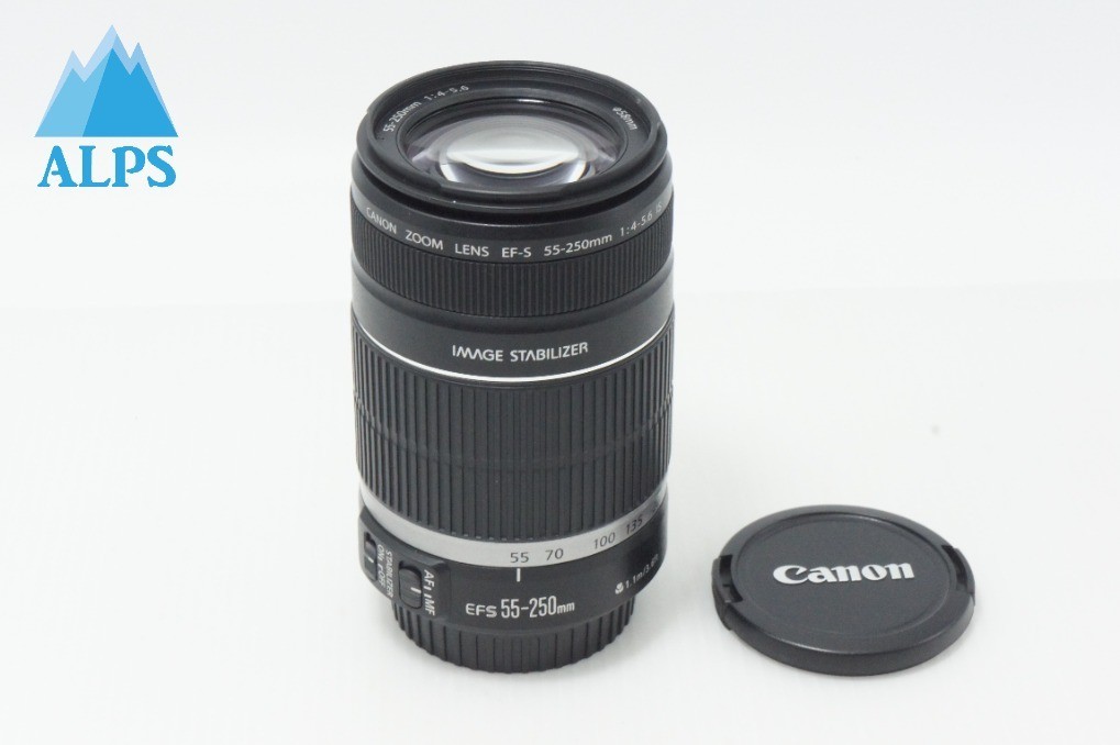 [Mint] Canon EF-S 55-250mm F4-5.6 IS Lens for EOS EF-S #260703h