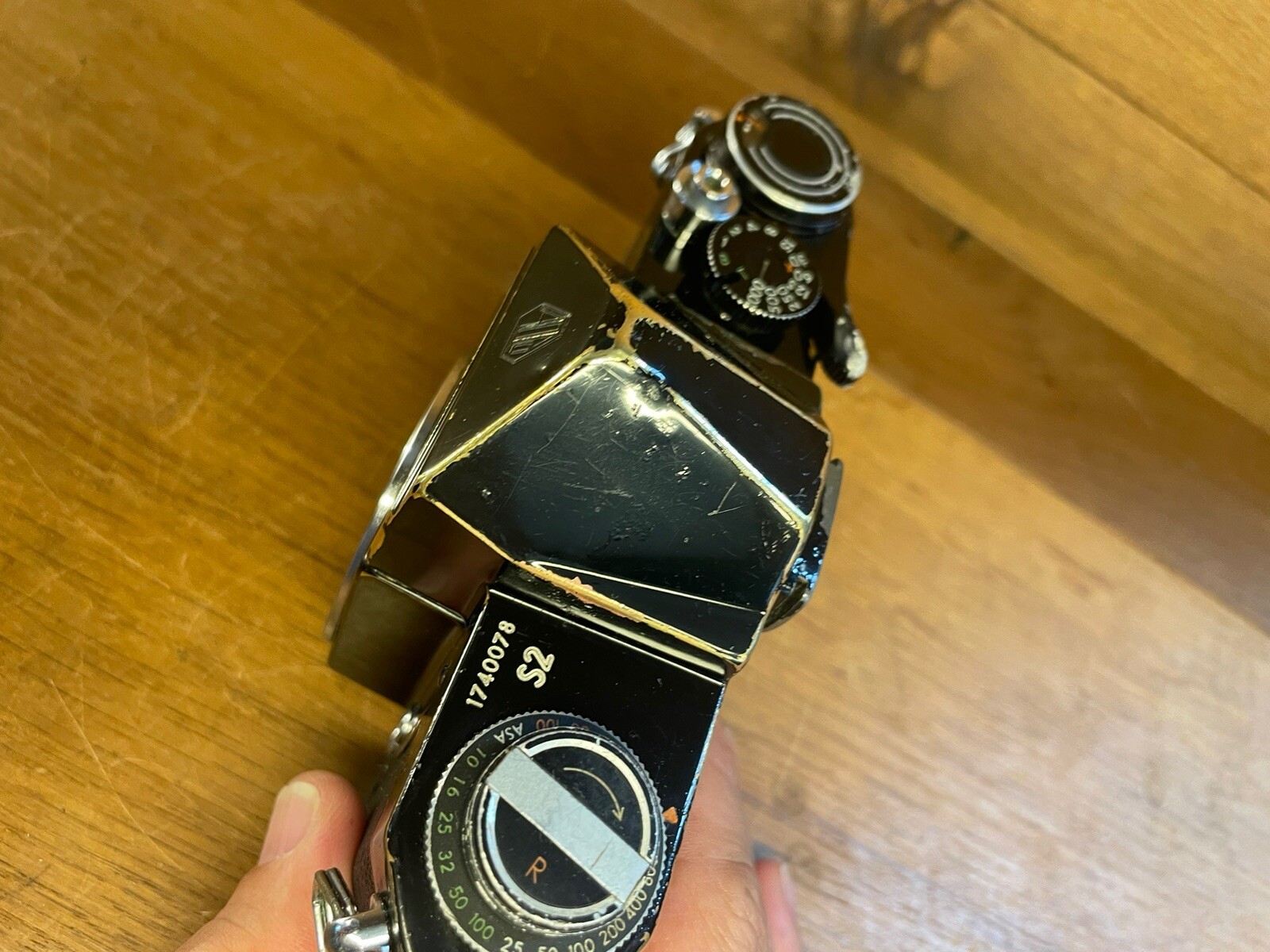 *Very Rare Original Black : Exc+5* Pentax S2 Late Model Film Camera Body From JP