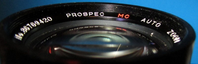 Lot of 2 PROSPEC 55mm MC AUTO ZOOM Camera Lenses See Photos Seller Guarantee