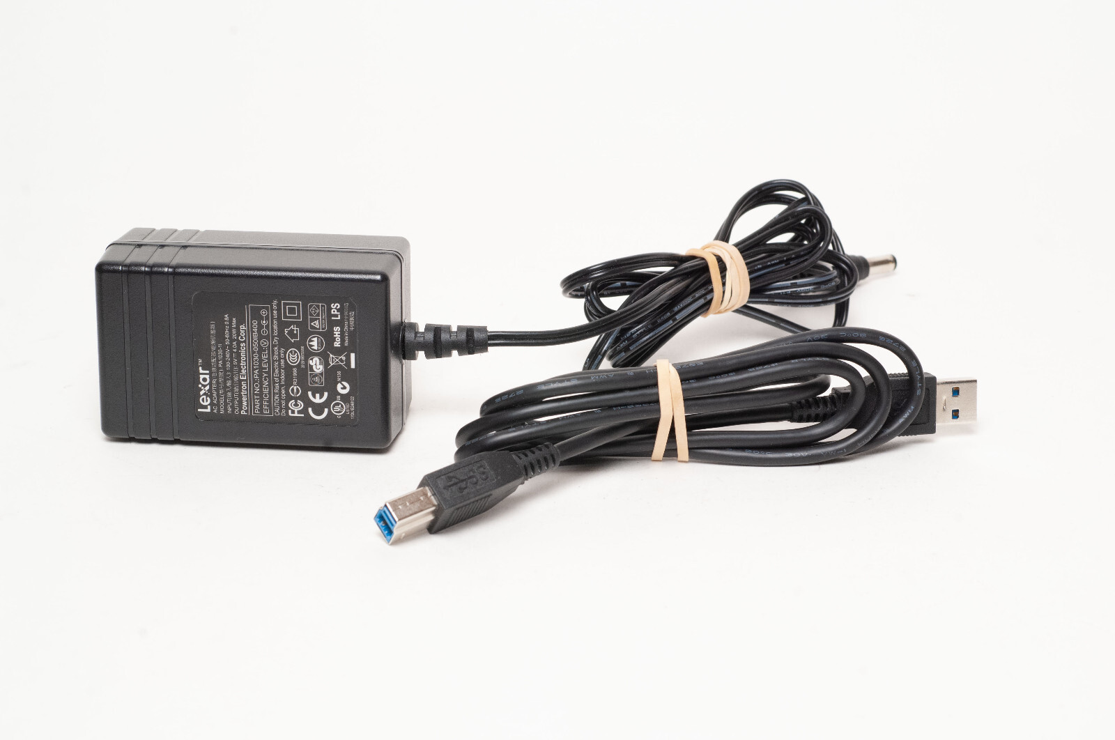 Exc Lexar Prof Workflow HR1 Hub USB 3.0 with CFR1 & SR1 Card Reader tested CF SD