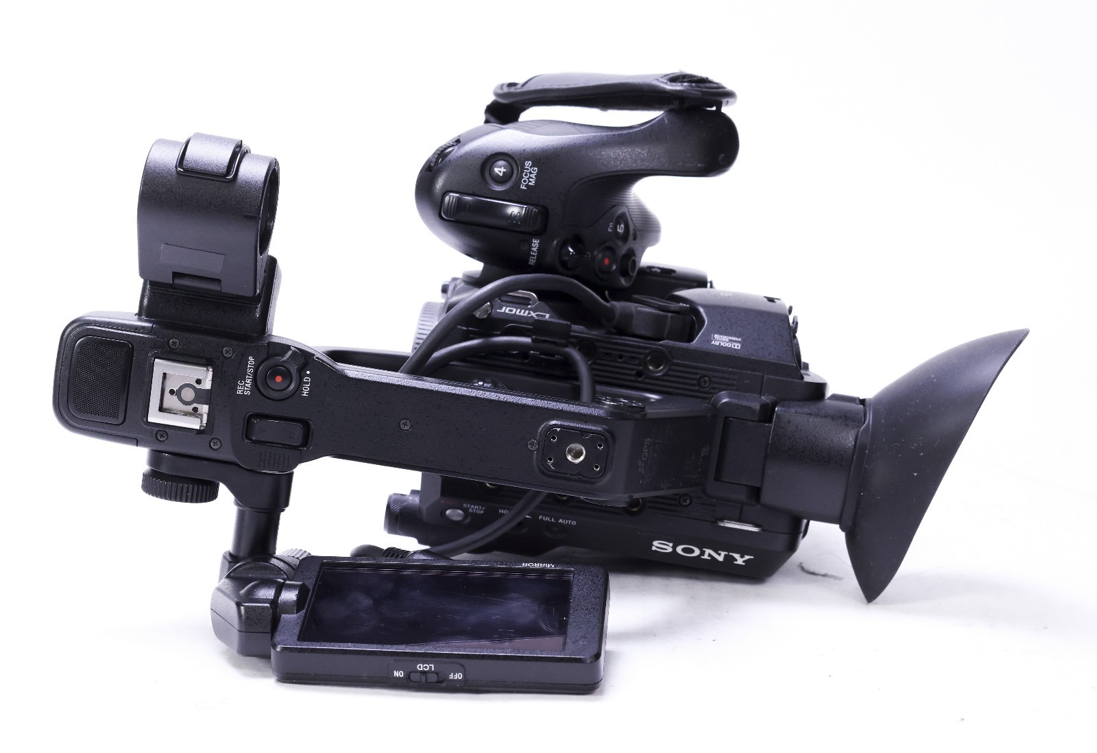 Sony PXW-FS5M2 FS5 Mark II Super 35 4K Handheld Camcorder w/Side Grip & Case