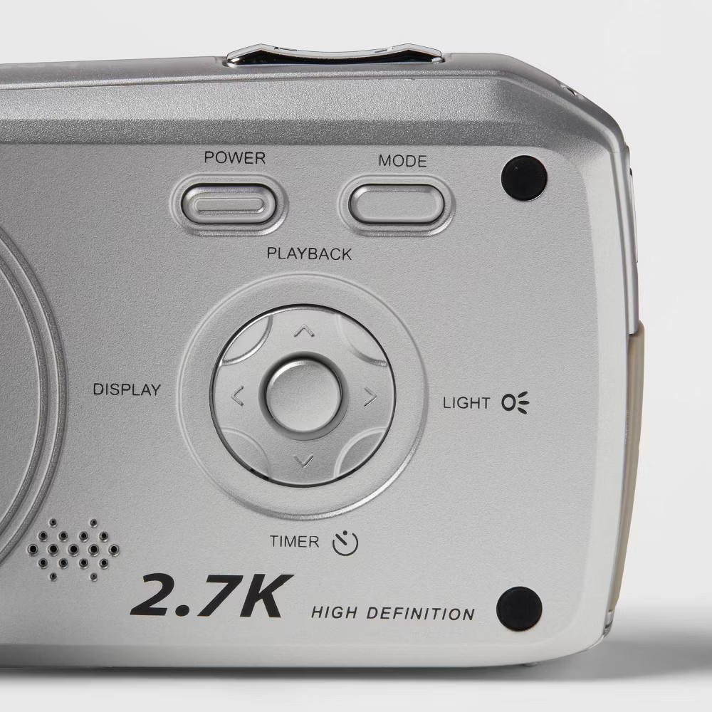 8MP Camcorder – heyday Silver