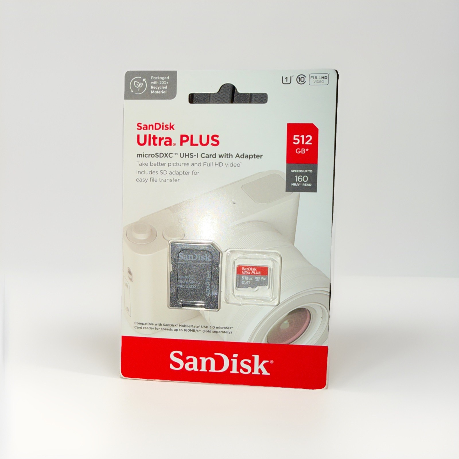BRAND NEW SEALED SanDisk Ultra 512GB SDXC Class 10 Memory Card 160Mbps