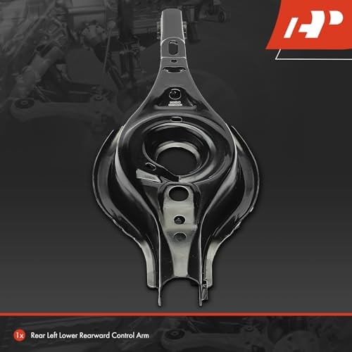 Rear Left Lower Rearward Control Arm with Bushing Compatible with Mazda 6