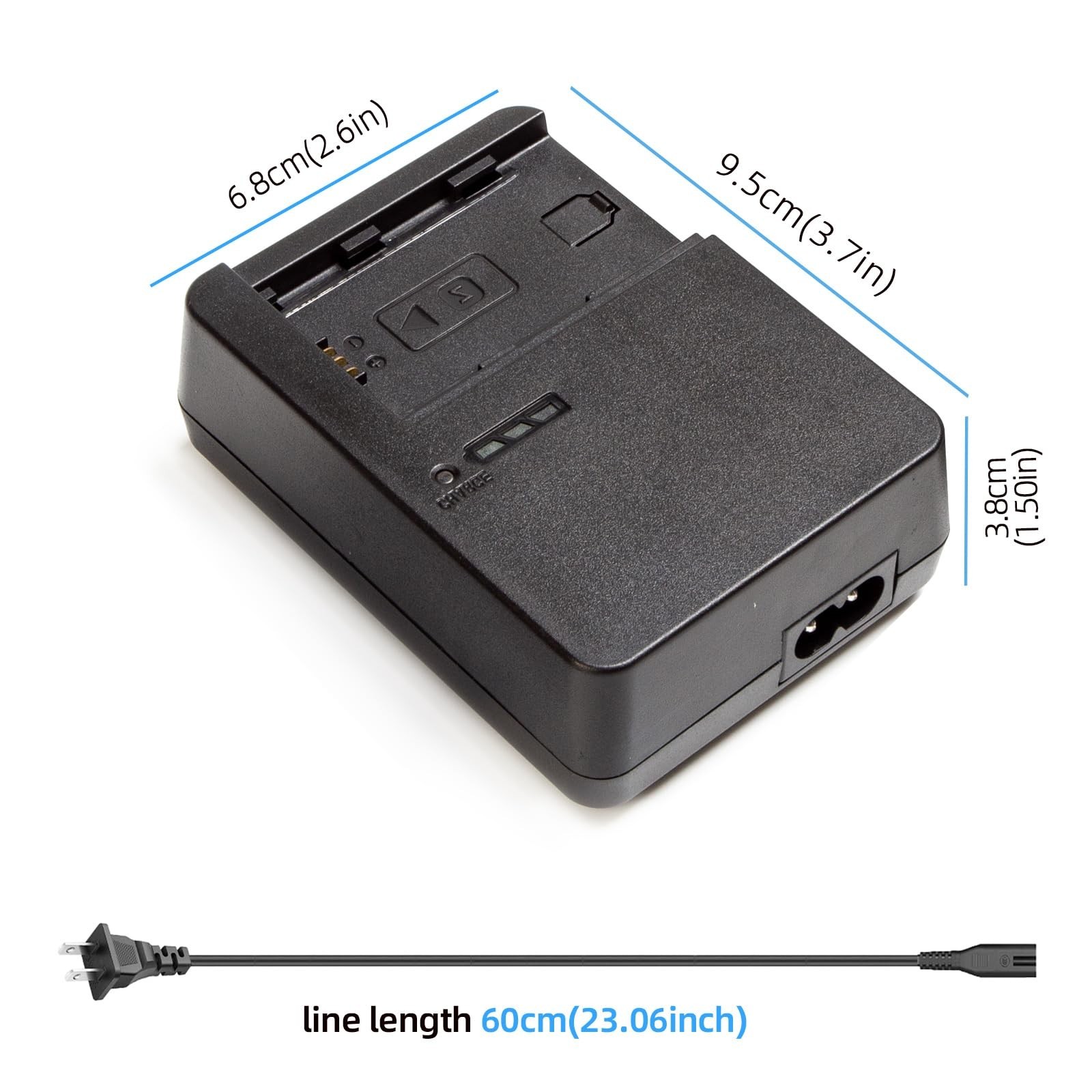 NP-FZ100 Battery Charger for Sony A7IV A7C A7R IV FX3 FX30 A6700