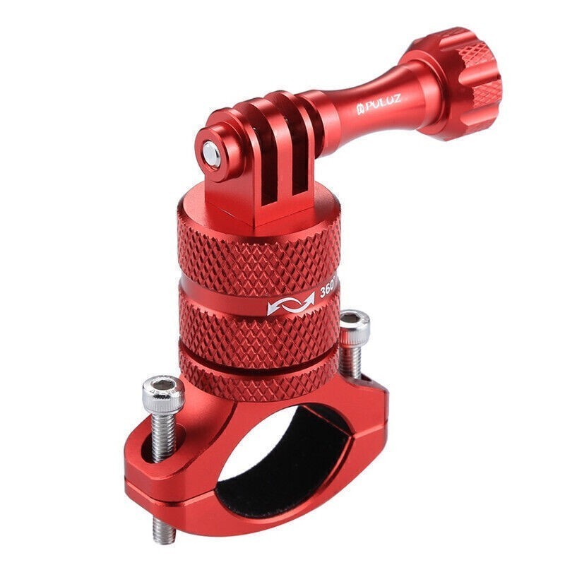 Bike Aluminum Handlebar Adapter Mount With Screw For GoPro HERO 9/8/7 Black/Max