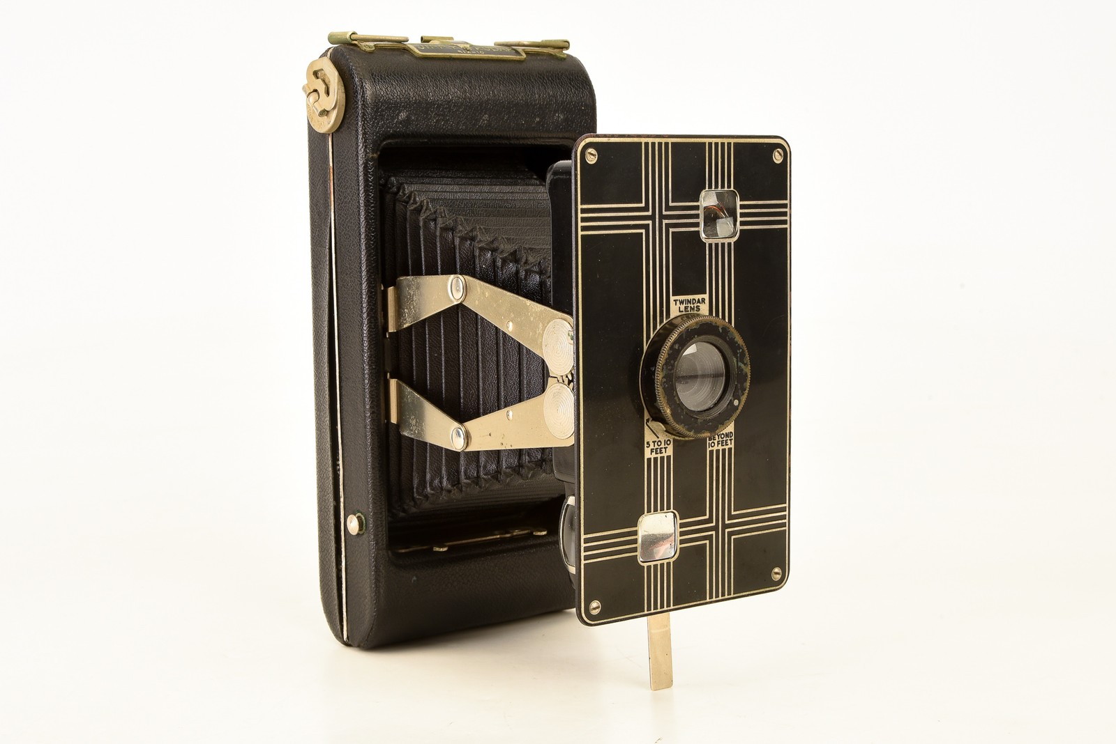 Kodak Jiffy Six-16 616 Roll Film Folding Camera Tested & Working Vintage V25