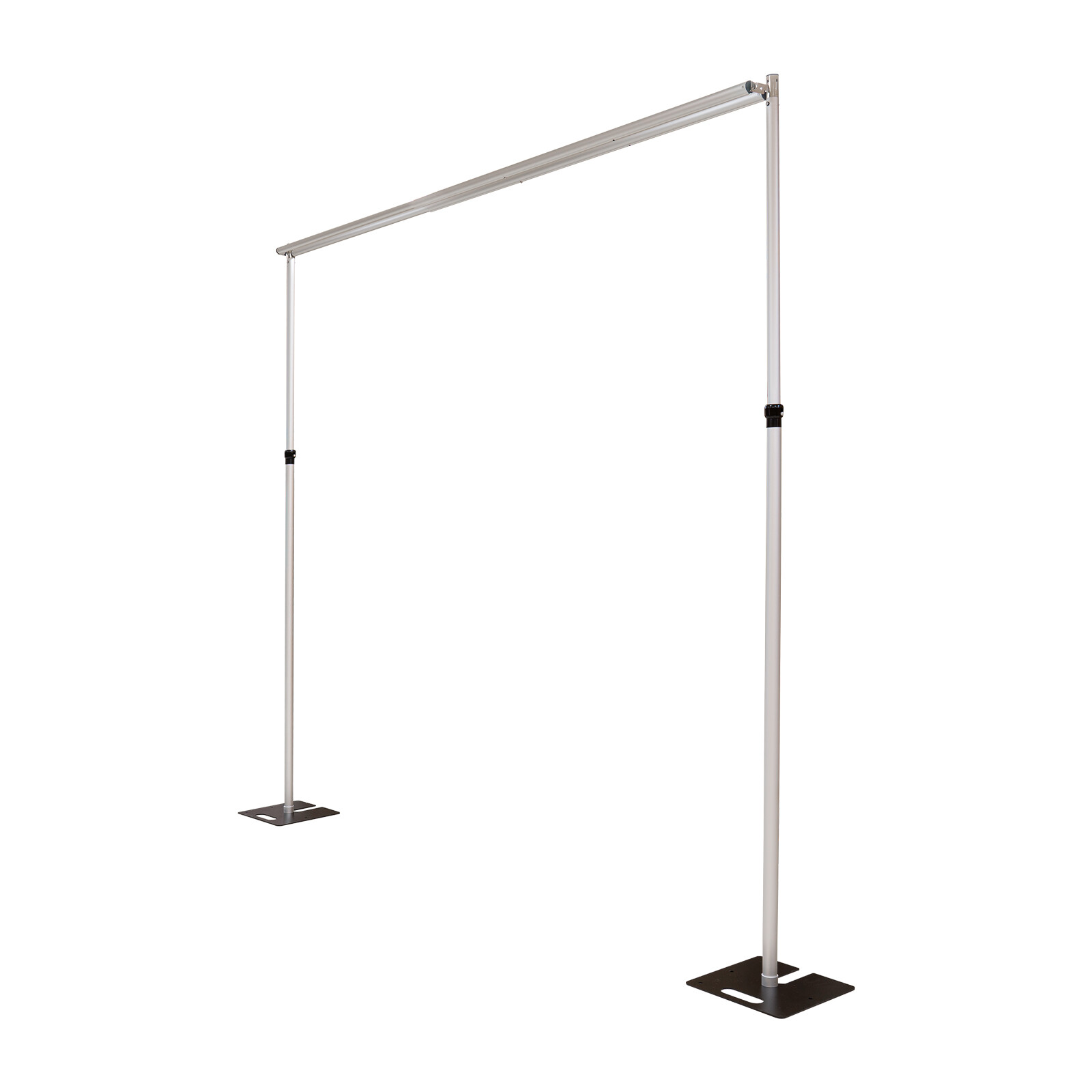 Dual Pipe and Drape Backdrop Stand Kit 10x10ft Adjustable Wedding Backdrop Stand