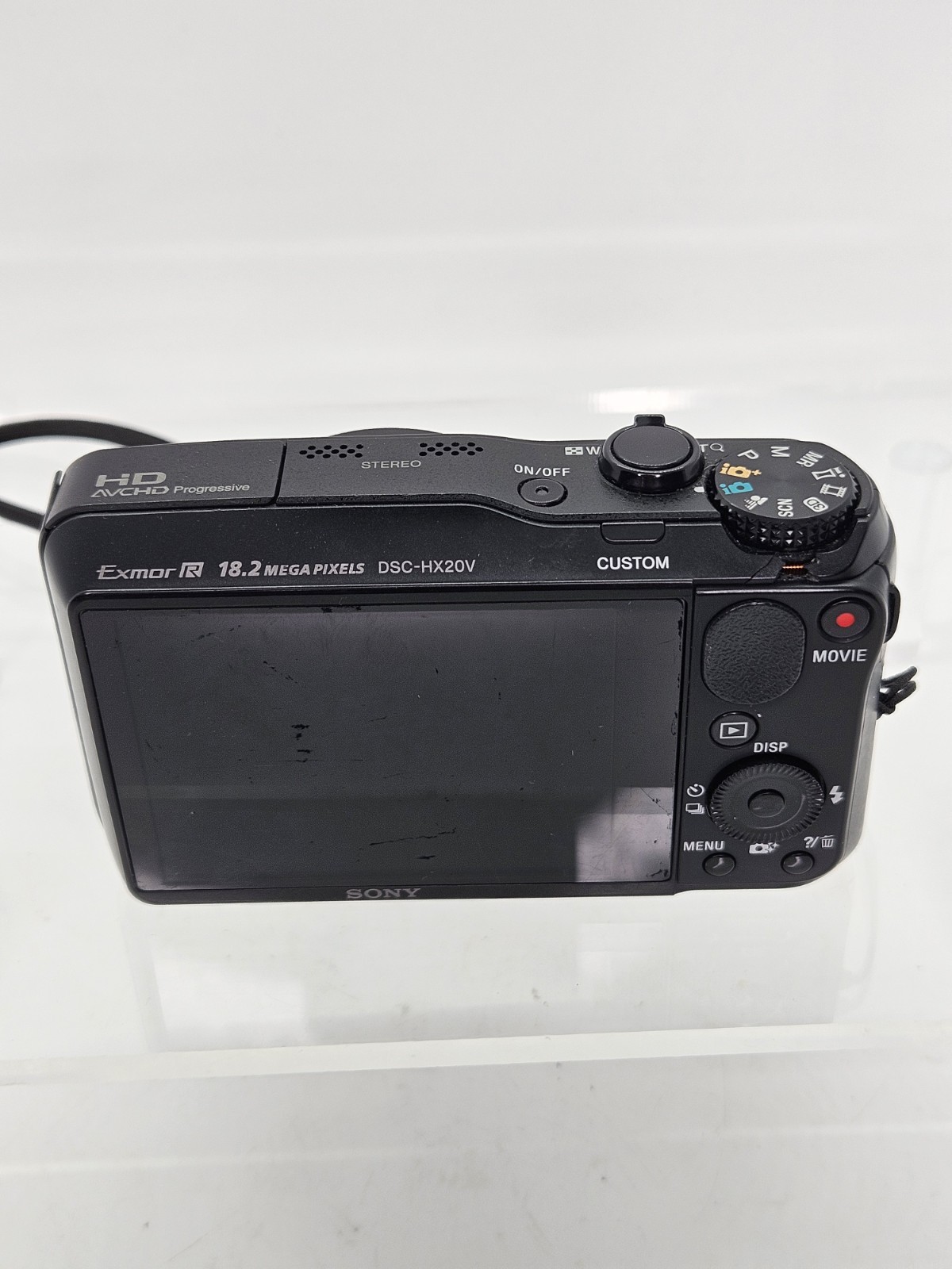 Tested/Works Sony Cyber-shot DSC-HX20V 18.2MP Digital Camera – Black *READ*