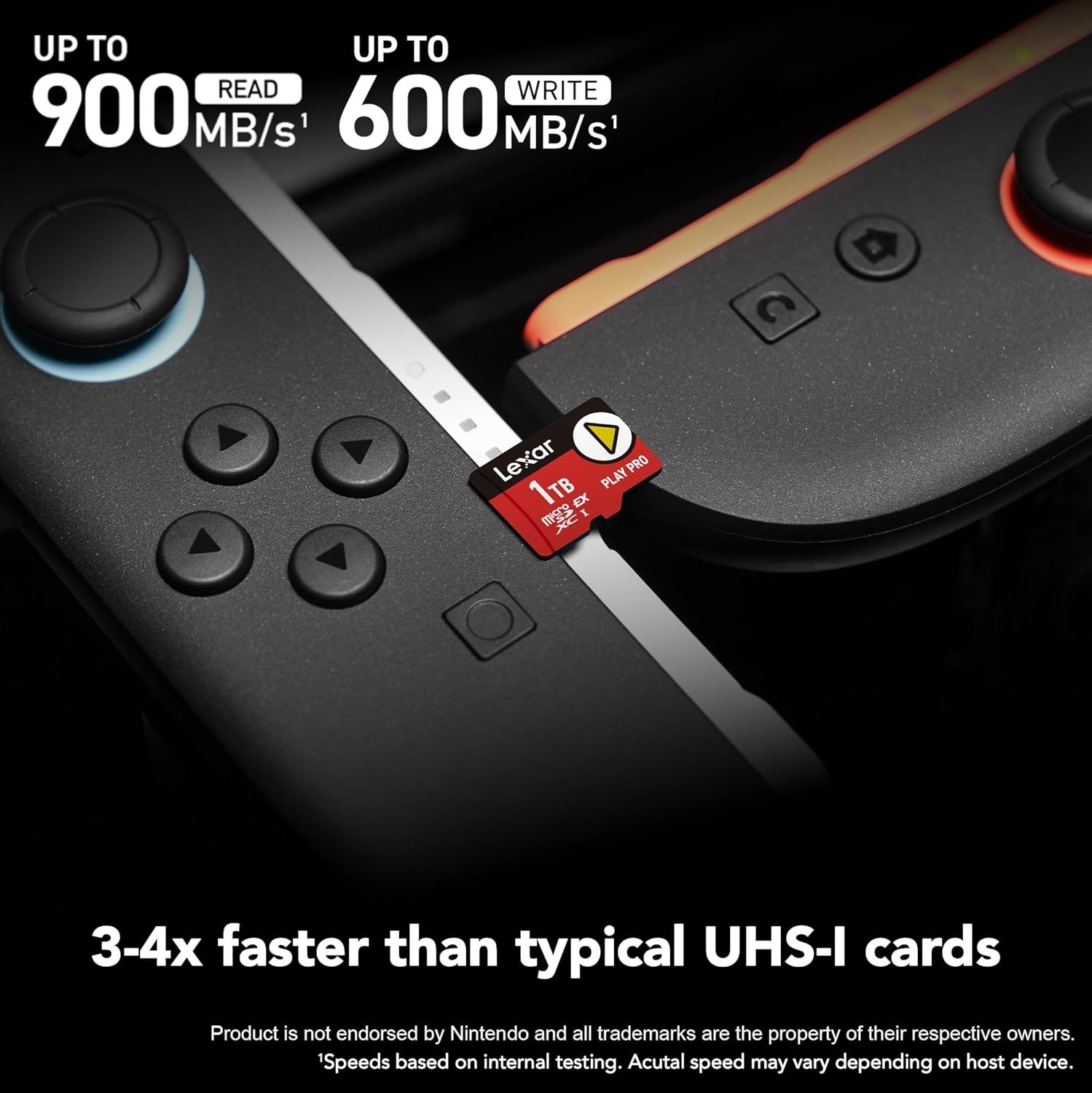 Lexar PLAY PRO 1TB microSD Express Card Nintendo Switch 2 microSDXC Memory