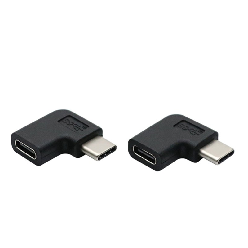USB3.1 for M/F Right Angle 90 Degree USB Charging Type-C Male to Female Adapter