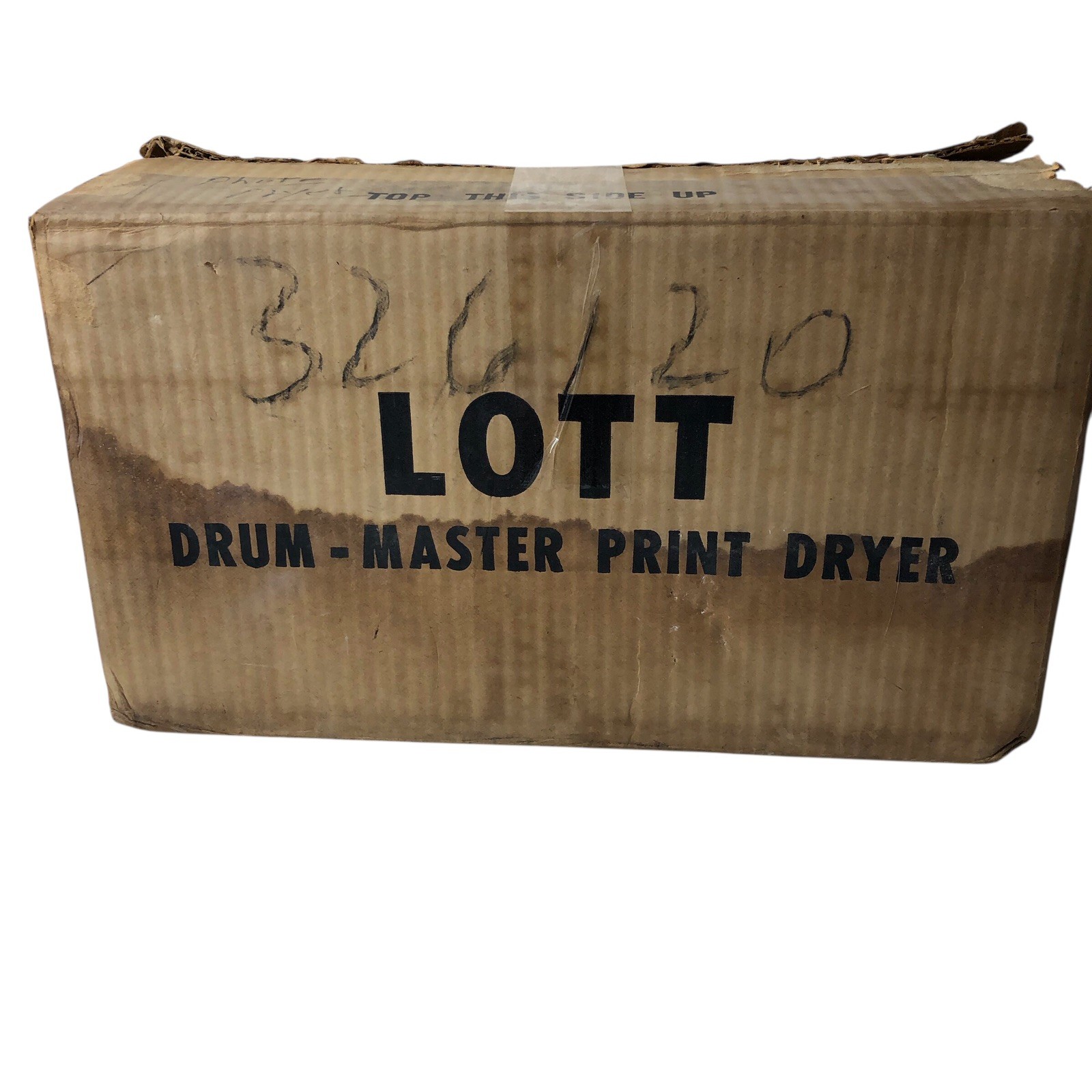 Vintage Lott Drum Master Print Dryer 5×11 Roller Size