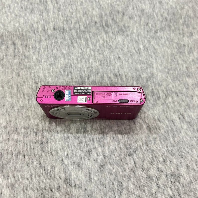 Pink Sony Cyber-shot DSC-W320 14.1MP Digital Camera 4x Optical Zoom English