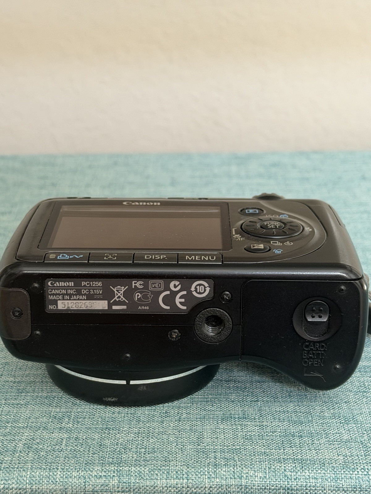 Canon PowerShot SX100 IS 8MP Digital Camera 10x Zoom Black – Tested Works W/ Bag