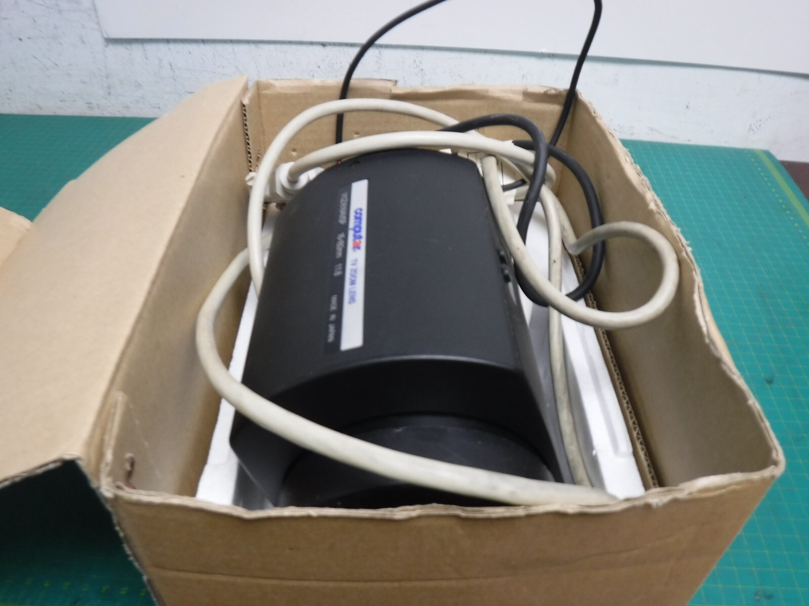 Panasonic WV-BP332 CCD Camera W/ COMPUTAR V10Z1618AMSP TV ZOOM LENS 16-160MM