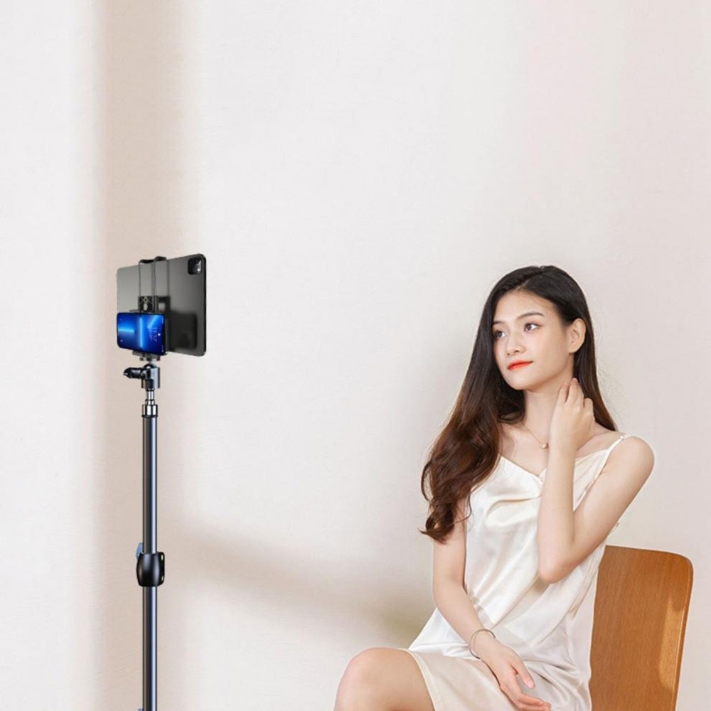 Professional lightweight Aluminum Camera Tripod DSLR Stand with Phone Holder+Bag