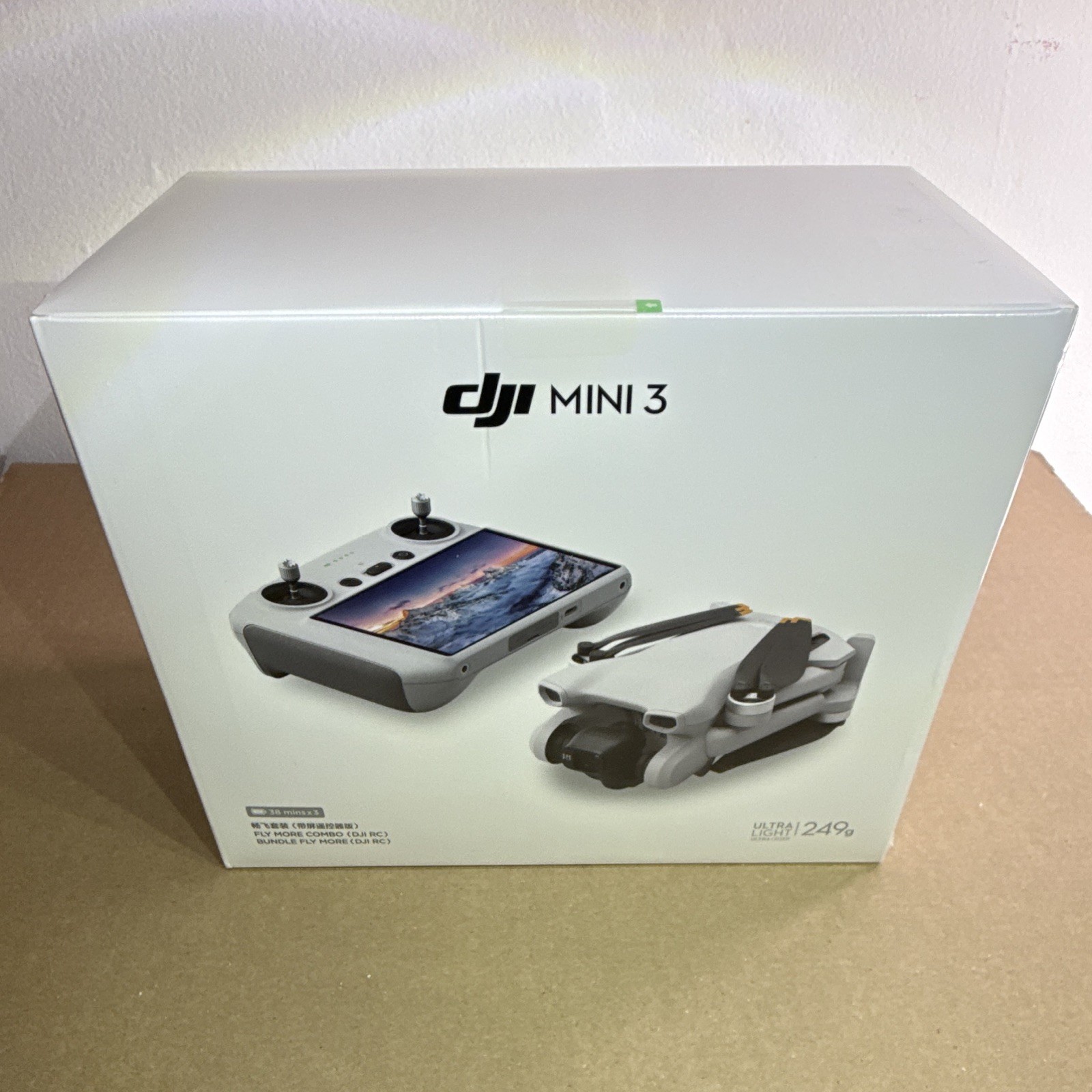 DJI Mini 3 Fly More Combo /DJI RC Ultra Light 249g 38min Intelligent Modes NEW!